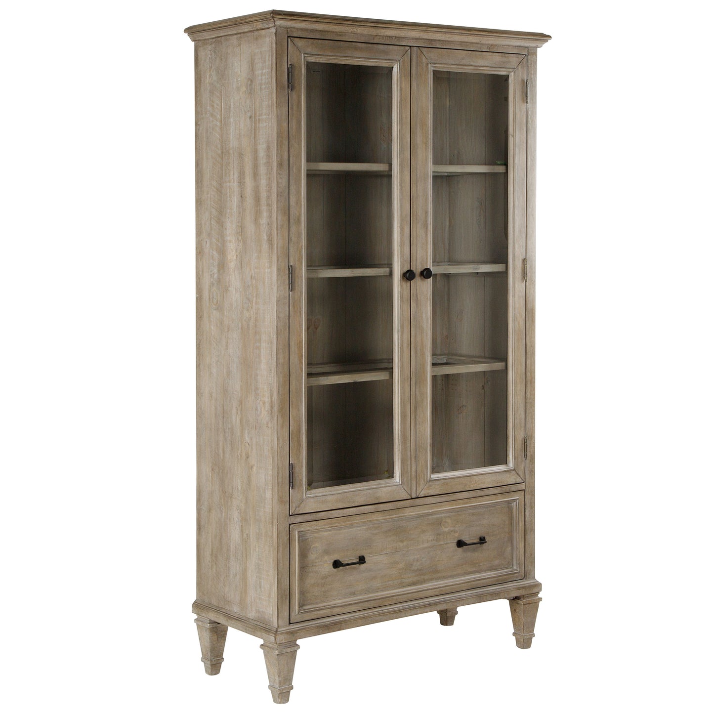 Lancaster - Door Bookcase - Dove Tail Grey