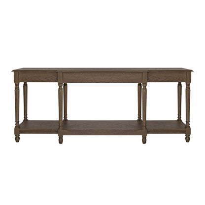 Martha - Console Table - Dark Brown