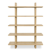 Casey - Large Standard Bookcase - Light Brown