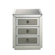 Noralie - Accent Table - Silver - Metal