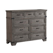 Forge - Tall Dresser - Brushed Steel