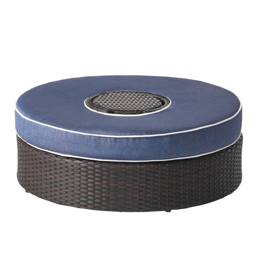 Madras - Ottoman With Ice Bucket