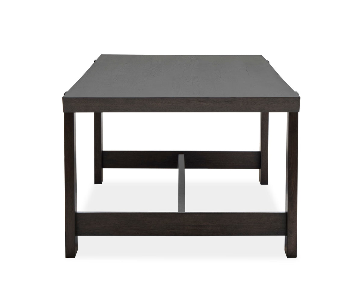 Tauren - Trestle Dining Table - Coffee Bean
