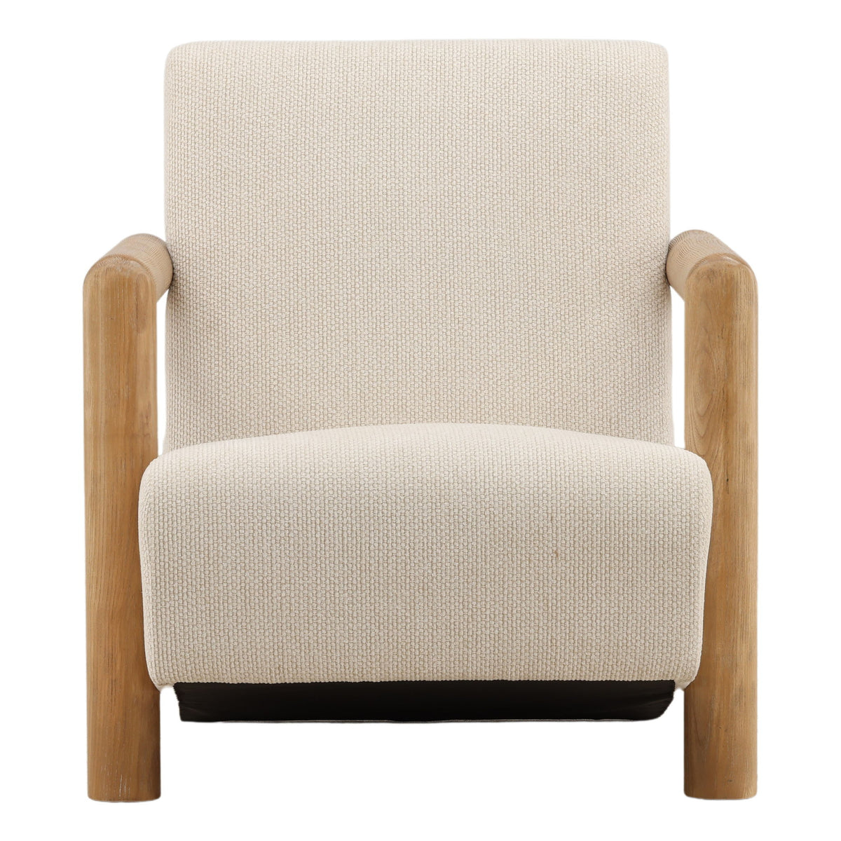 Gabriette - Occasional Chair - Cream And Light Natural