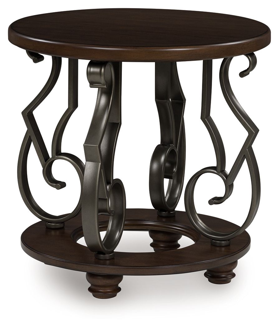Ashley Furniture Frallyn End Table - Thumbnail 3