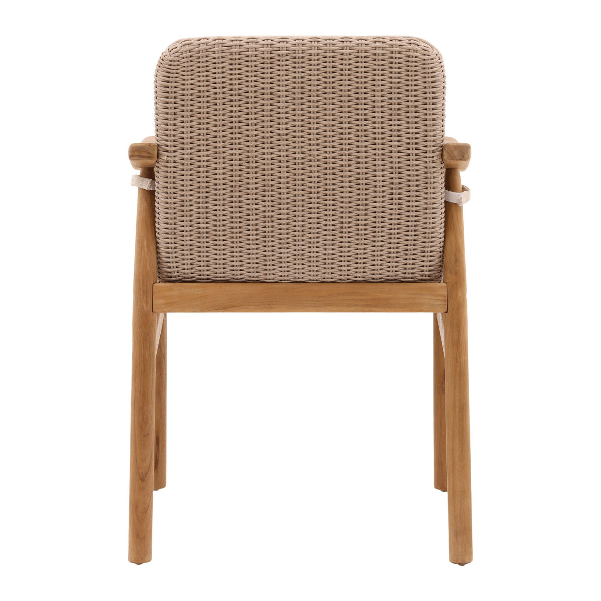 Wembley - Outdoor Dining Chair (Set of 2) - Sand And Natural