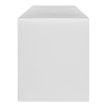 Lazarus - Outdoor Bench - White