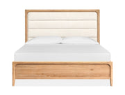 Somerset - Complete Panel Bed With Upholstered Headboard