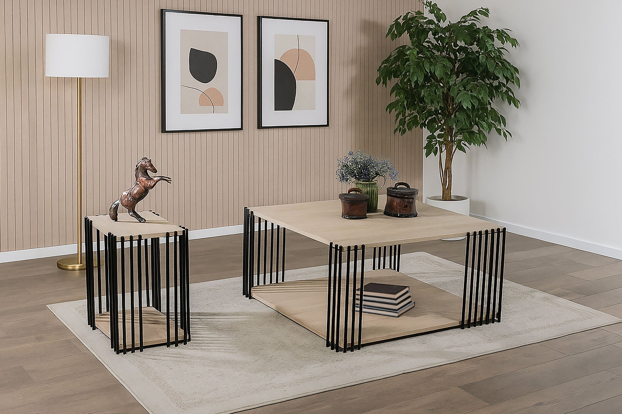 Vertex Rectangular 3 Piece Occasional Set