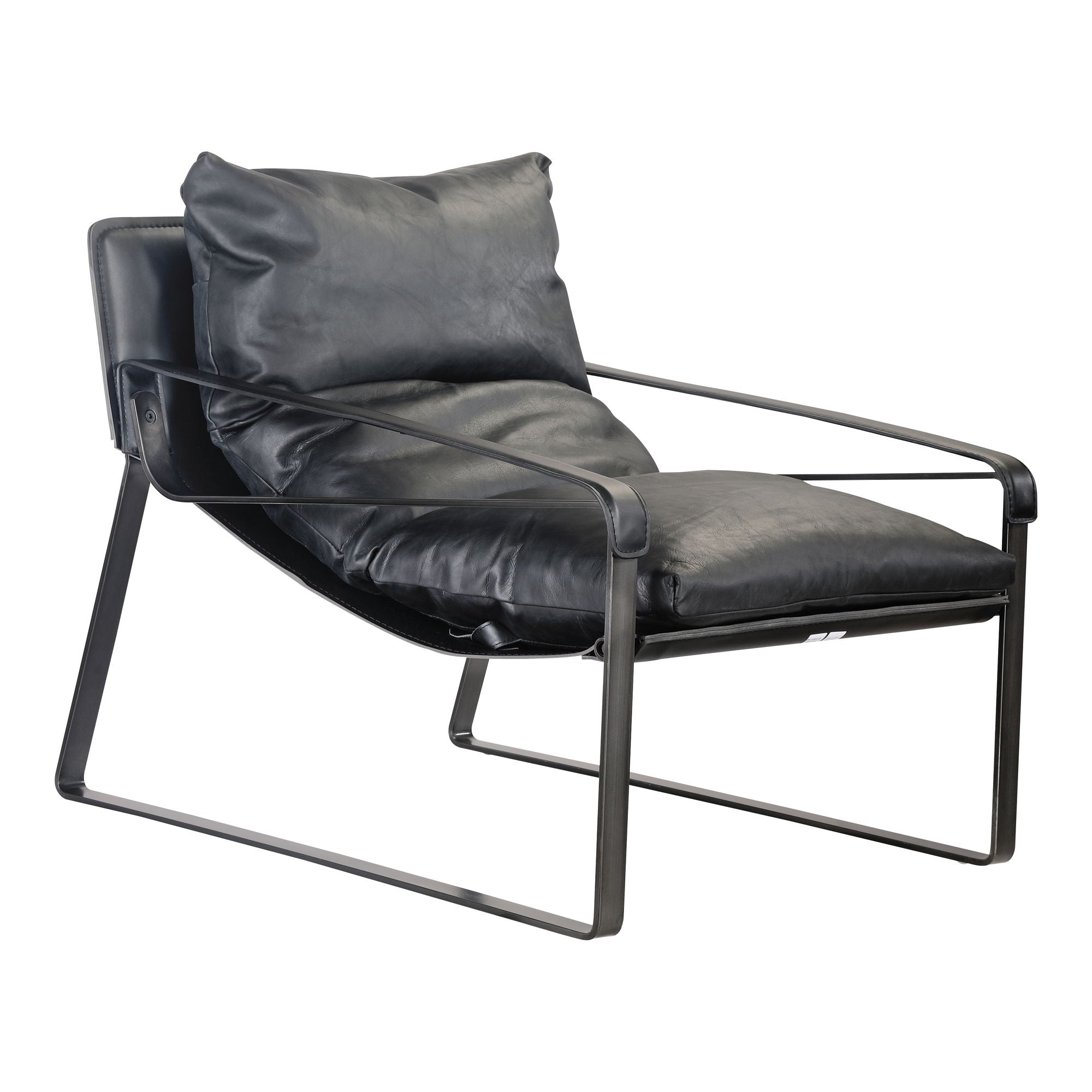 Connor Leather Club Chair - Thumbnail 2