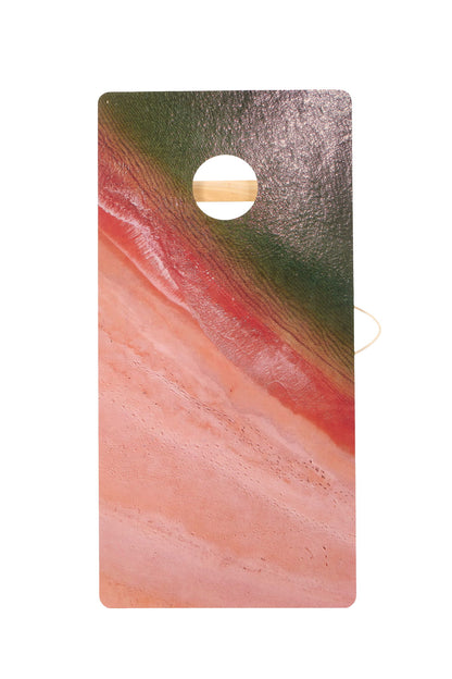 4X2 Ft Large Size Cornhole Board (Set of 2), Outdoor Game Board Set With 8 Bean Bags, Perfect For Lawn, Backyard, Beach, Park - Navy / Red / Brown