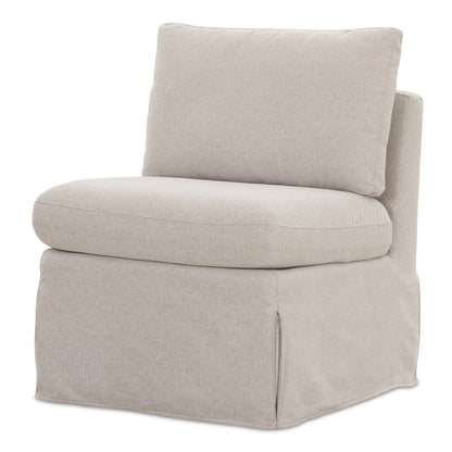 Fable - Slipcover Dining Slipper Chair - Beige
