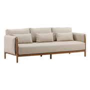 Milburne - Outdoor Sofa - Beige And Natural