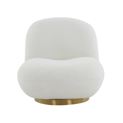 Emily - Velvet Swivel Chair