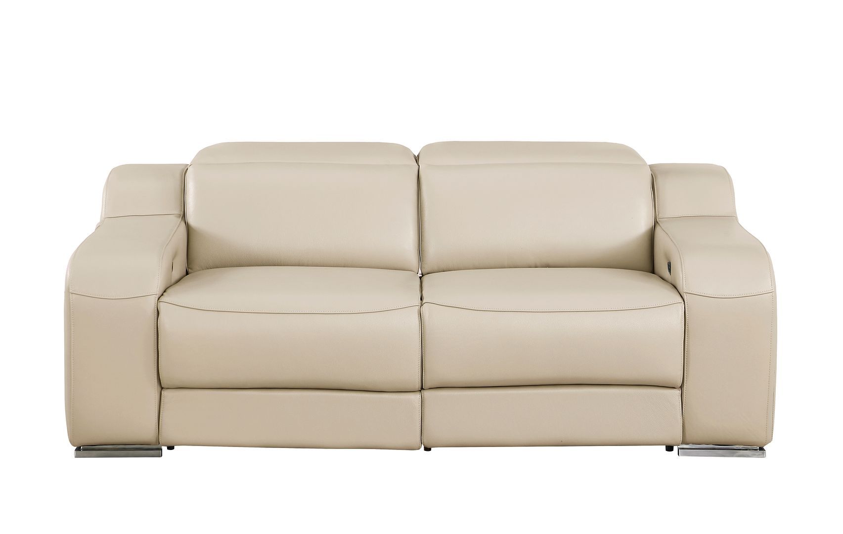 1116 - 2-Piece Modular Power Reclining Loveseat In With 2 Power Recliners & Power Headrests
