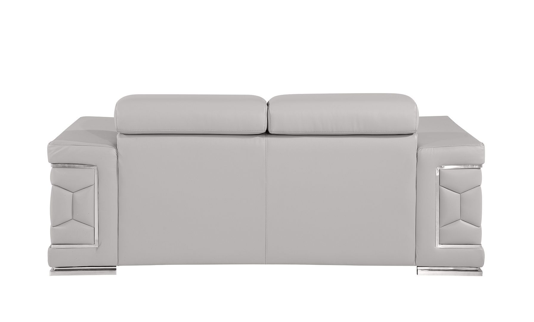 296 - Genuine Leather Loveseat