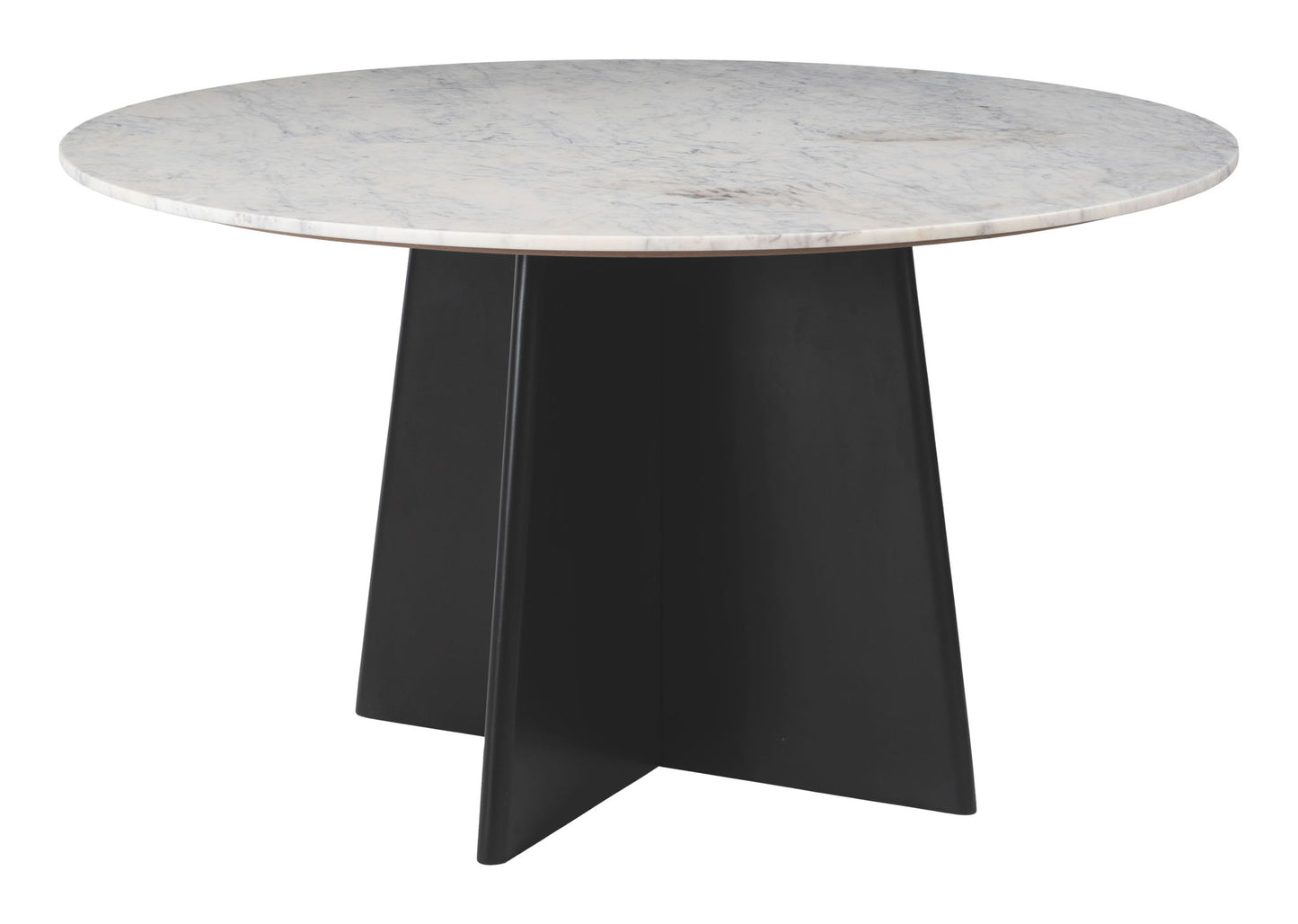Strela - Dining Table - White / Black