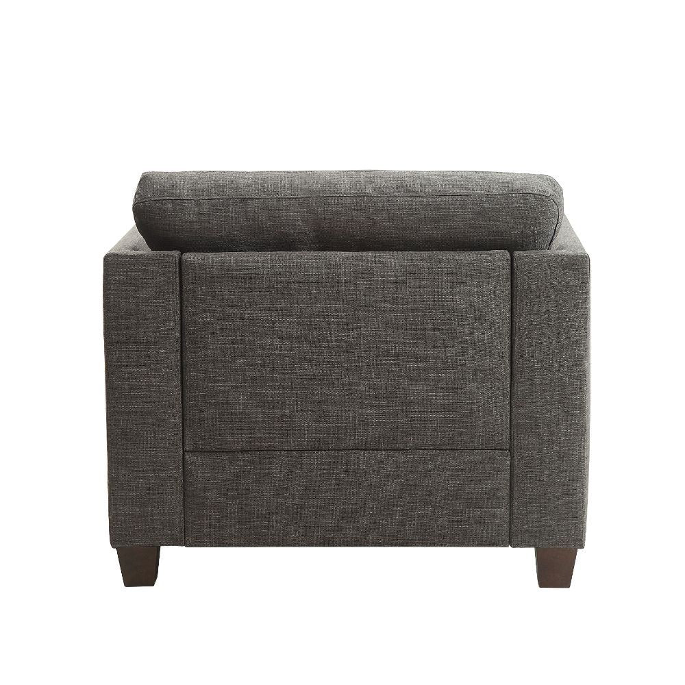 Laurissa - Chair - Light Charcoal Linen