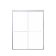 Modern Semi Frameless Double Sliding Shower Door