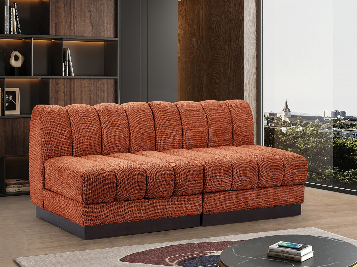 Quinn - 2 Seat Modular Armless Sofa