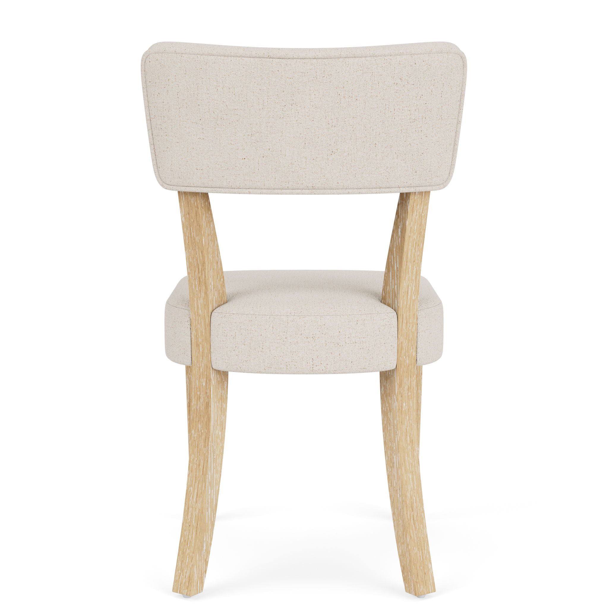 Glenndale - Curve Back Upholstered Side Chair (Set of 2) - Wheat