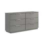 Elara - Dresser With Spacious Drawers - Gray