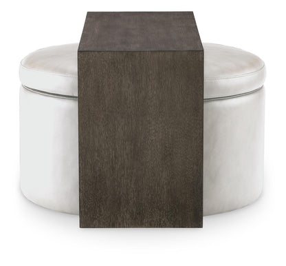 Luna Ravello - Swivel Ottoman On Casters