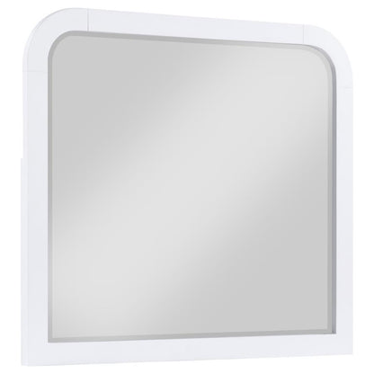 Anastasia - Dresser Mirror - Pearl White