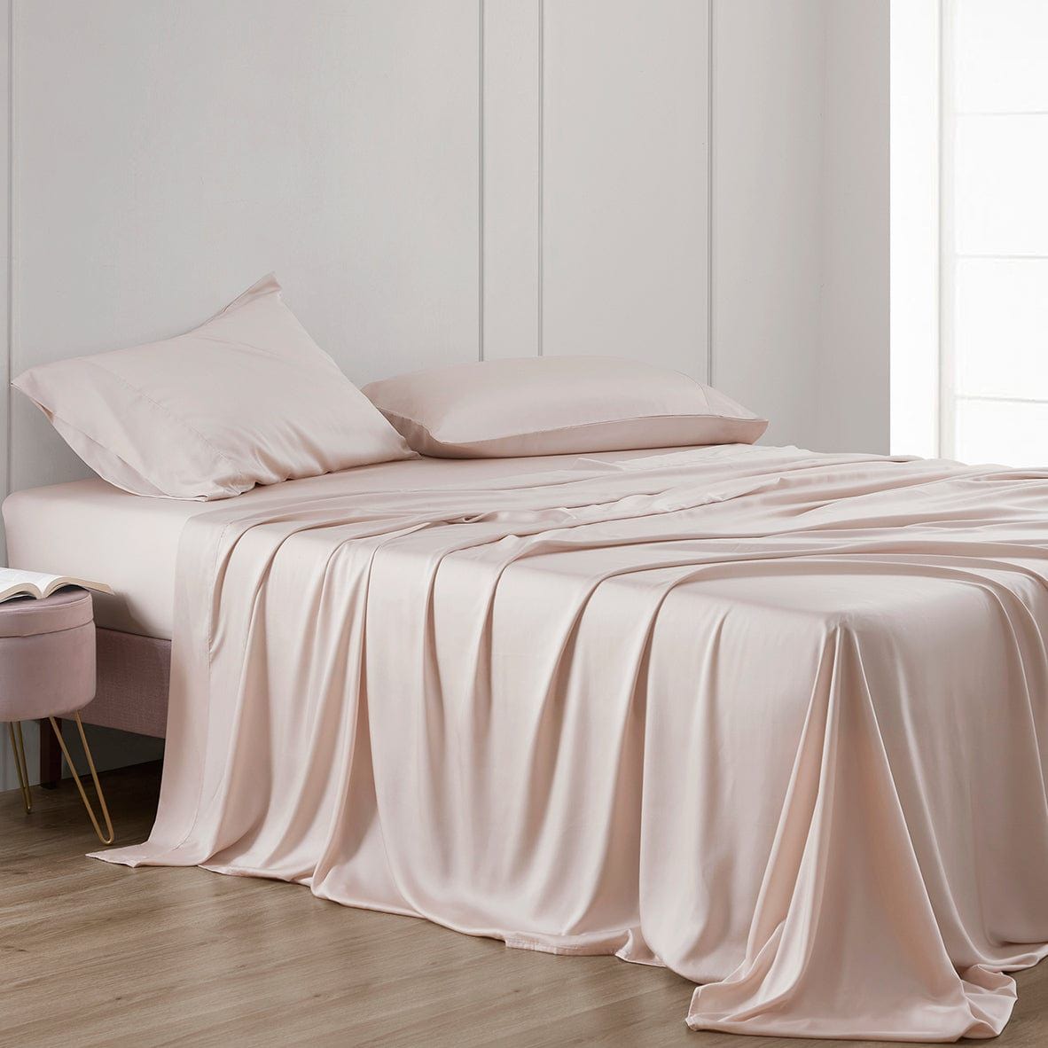 Lyocell - King Eucalyptus Sheet Set (Set of 4) - Blush