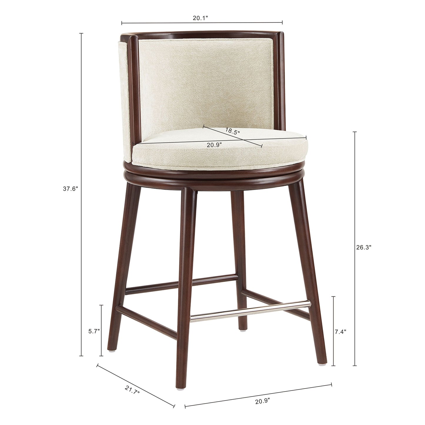 Evalyn - Counter Stool