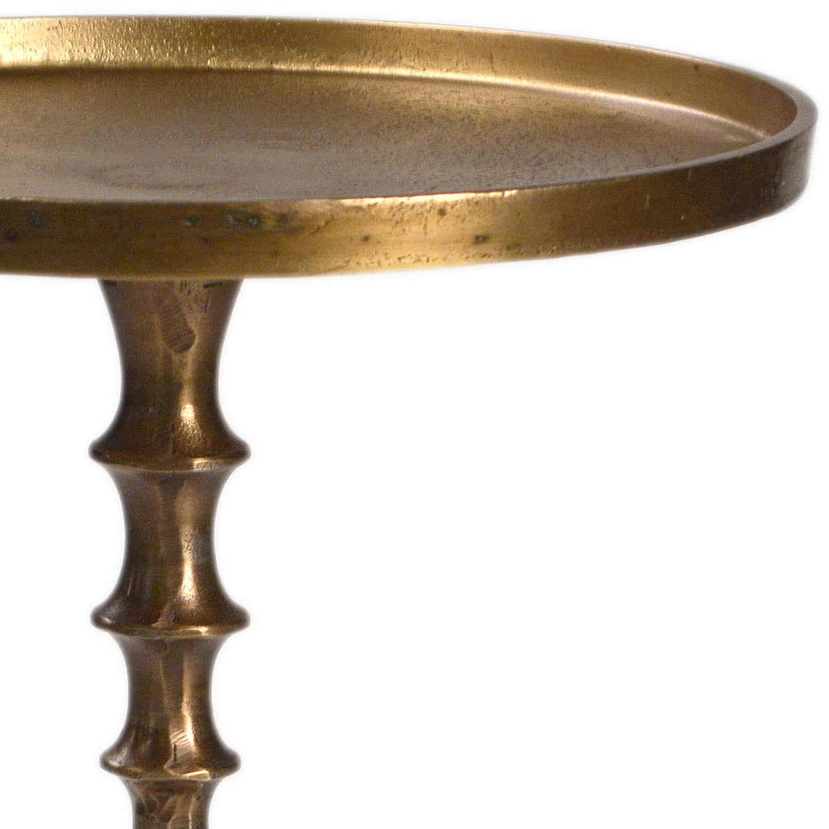 Bradford - Side Table - Antique Brass