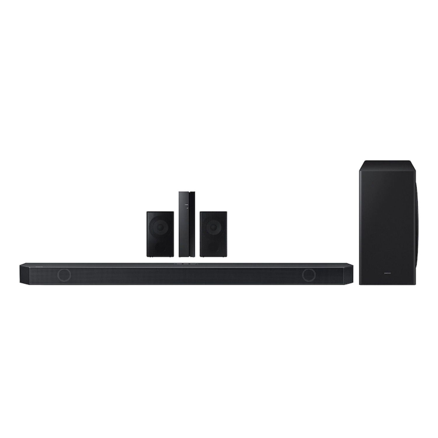 Samsung - 9.2.4 Channel Soundbar With Wireless Sub, Dolby - Black