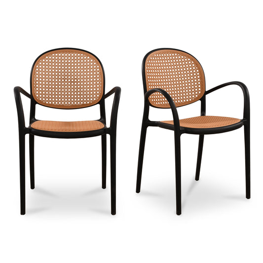 Soren - Outdoor Dining Chair (Set of 2) - Black