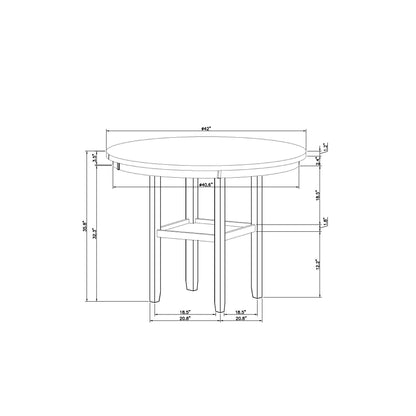 Greta - Bar Table And Bar Stool Set - Antique White