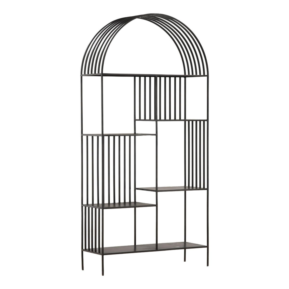 Bellford - Bookcase - Black Gunmetal