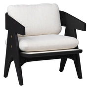 Adelaide - Occasional Chair - Black And Off White