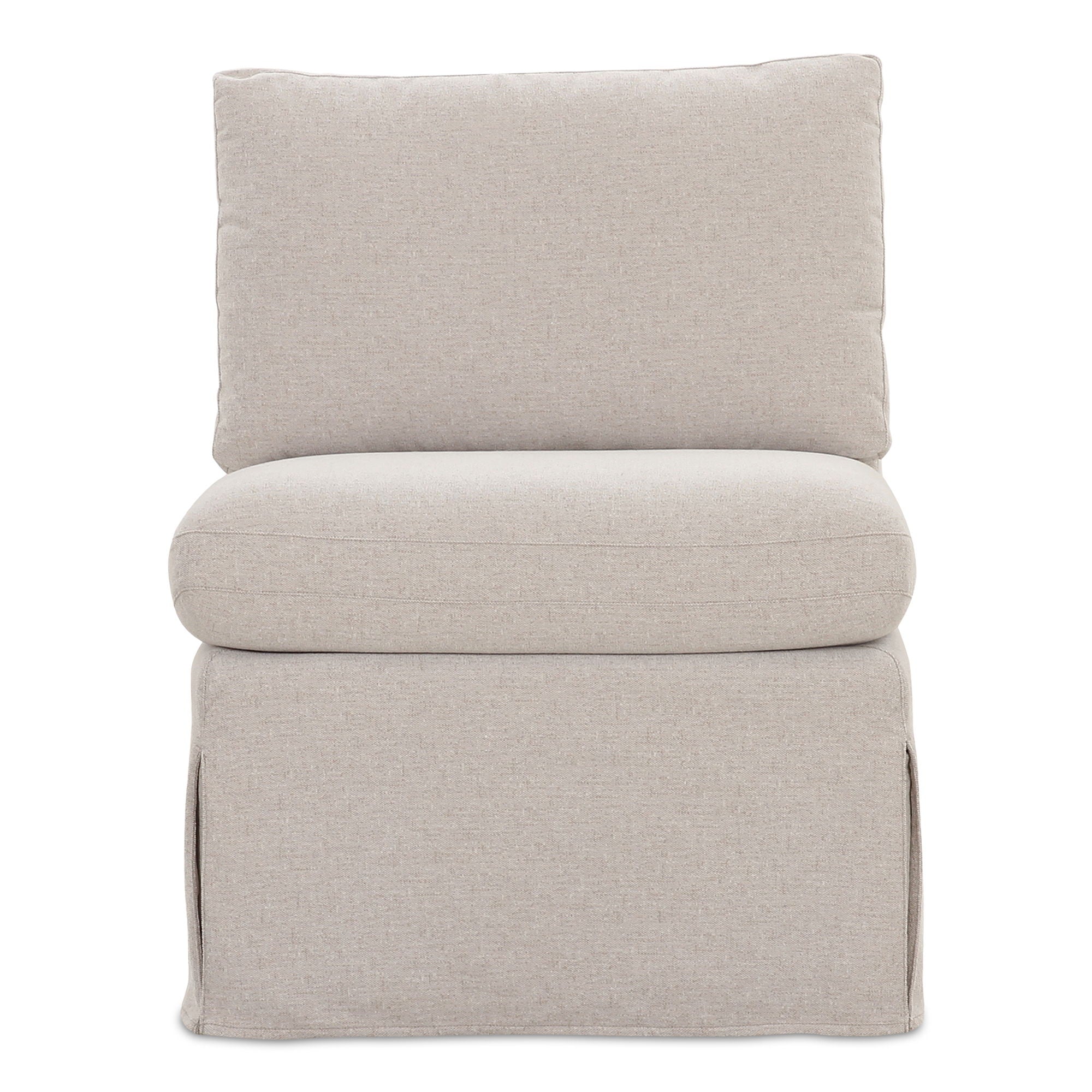 Fable - Slipcover Dining Slipper Chair - Beige