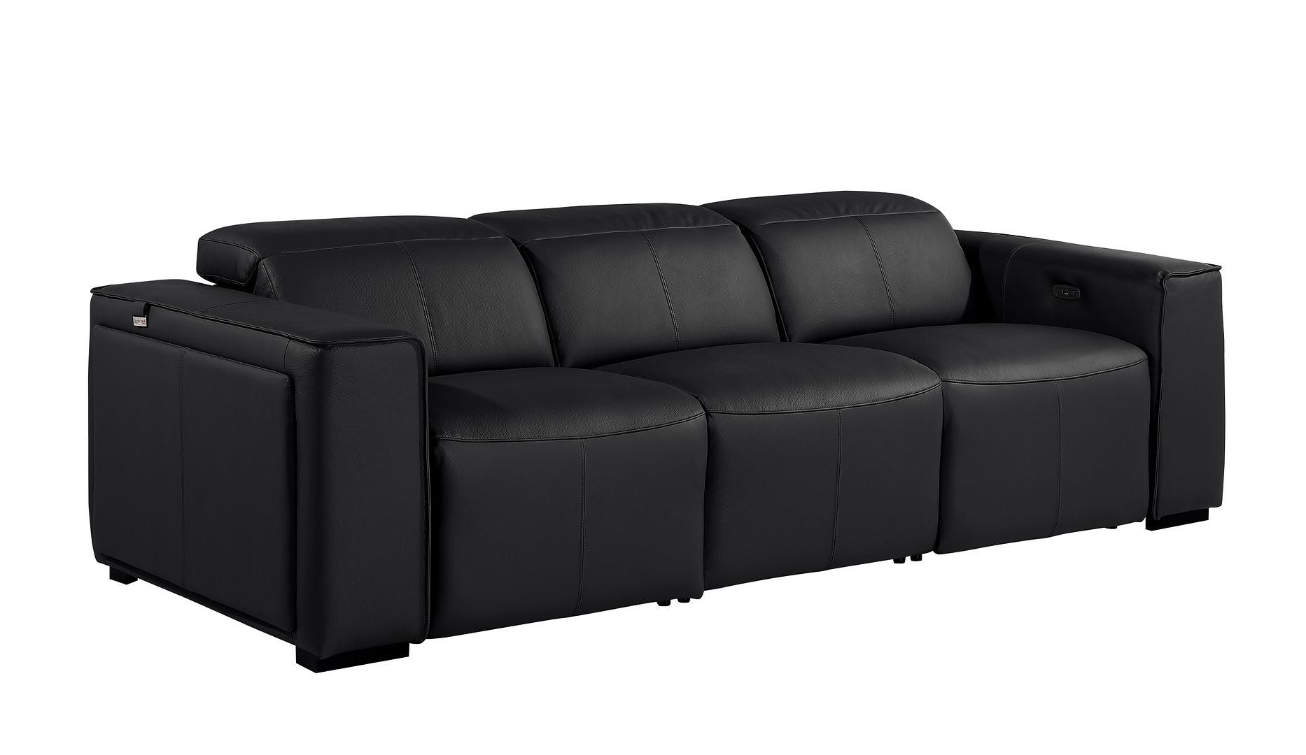 1224 - 6-Piece Modular Power Reclining Sofa, Loveseat & Chair Set In With 5 Power Recliners & Power Headrests