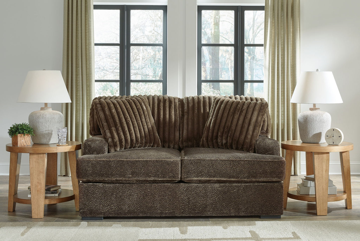Aylesworth - Loveseat - Chocolate