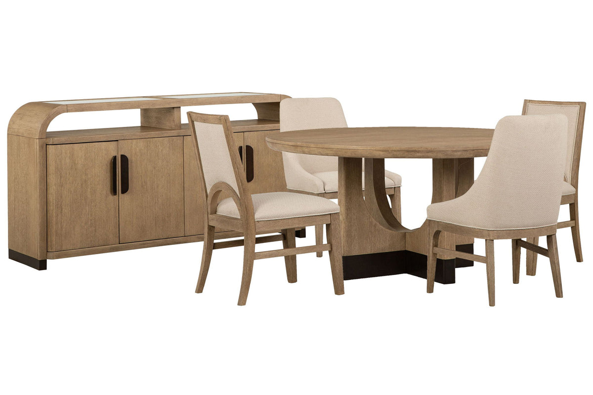 Tristan - 60" Round Dining Table Set
