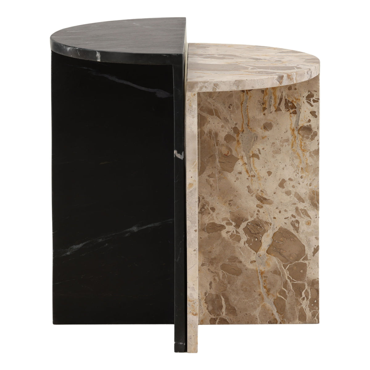 Harrington - Nesting Table (Set of 2) - Black And Cream