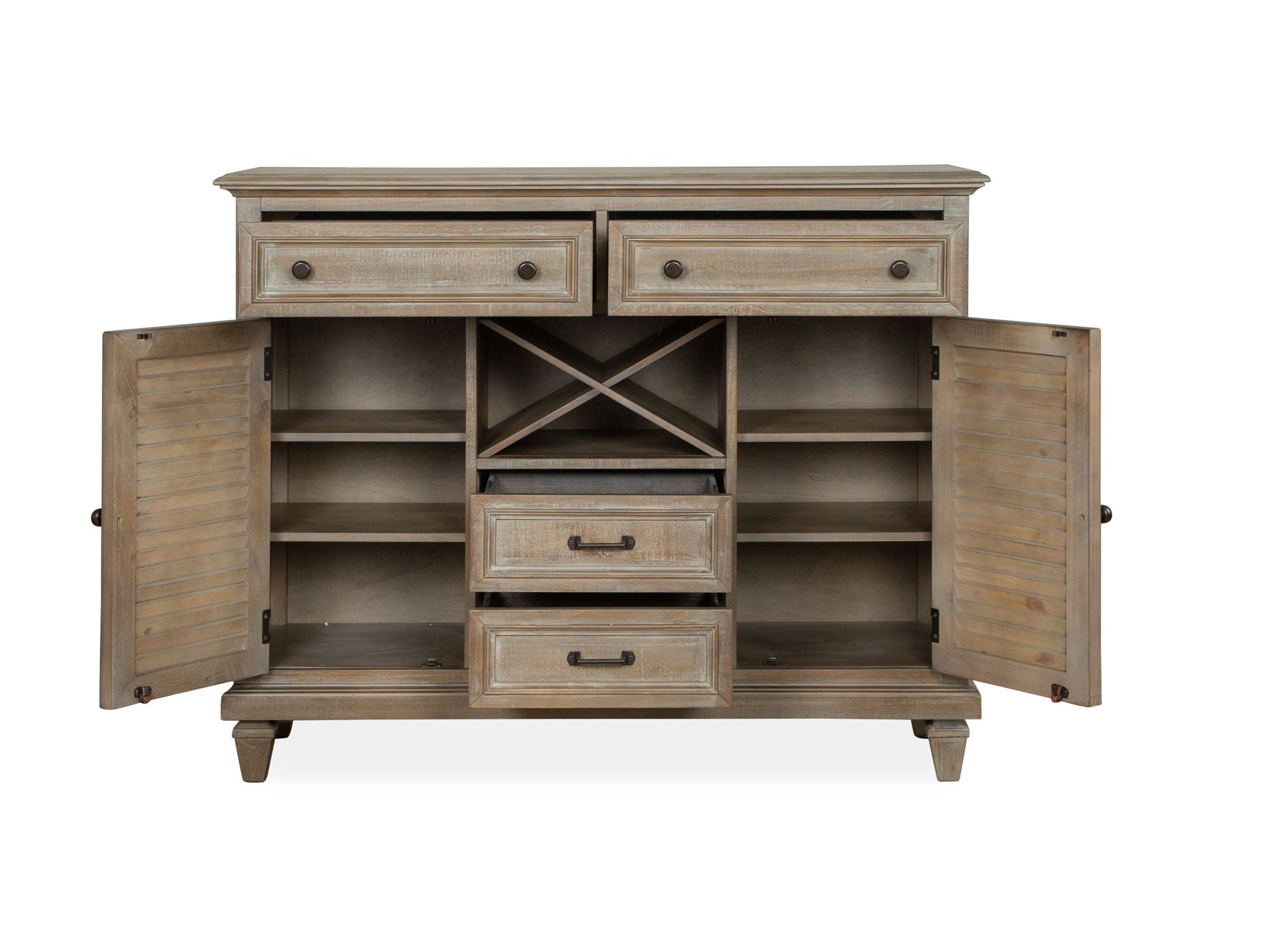 Lancaster - Server - Dovetail Gray