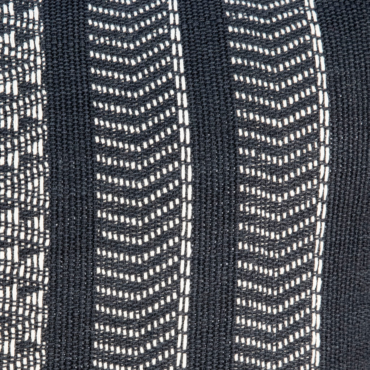 Zain - Pillow With Filler - Black With White