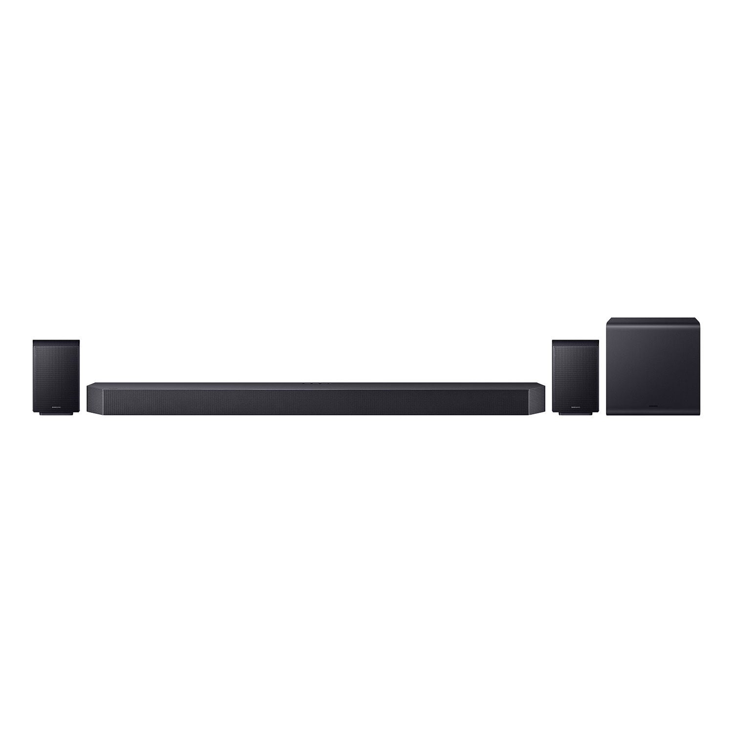 Samsung - 11.1.4 Channel Soundbar Dolby Atmos - Black