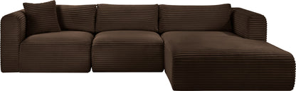 Shaggy - 3 Piece Modular Sectional