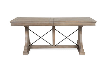 Paxton Place - Trestle Dining Table - Dovetail Grey