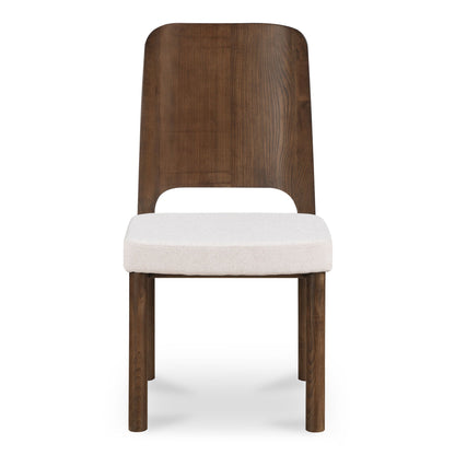 Kerr - Dining Chair (Set of 2) - Walnut / Beige