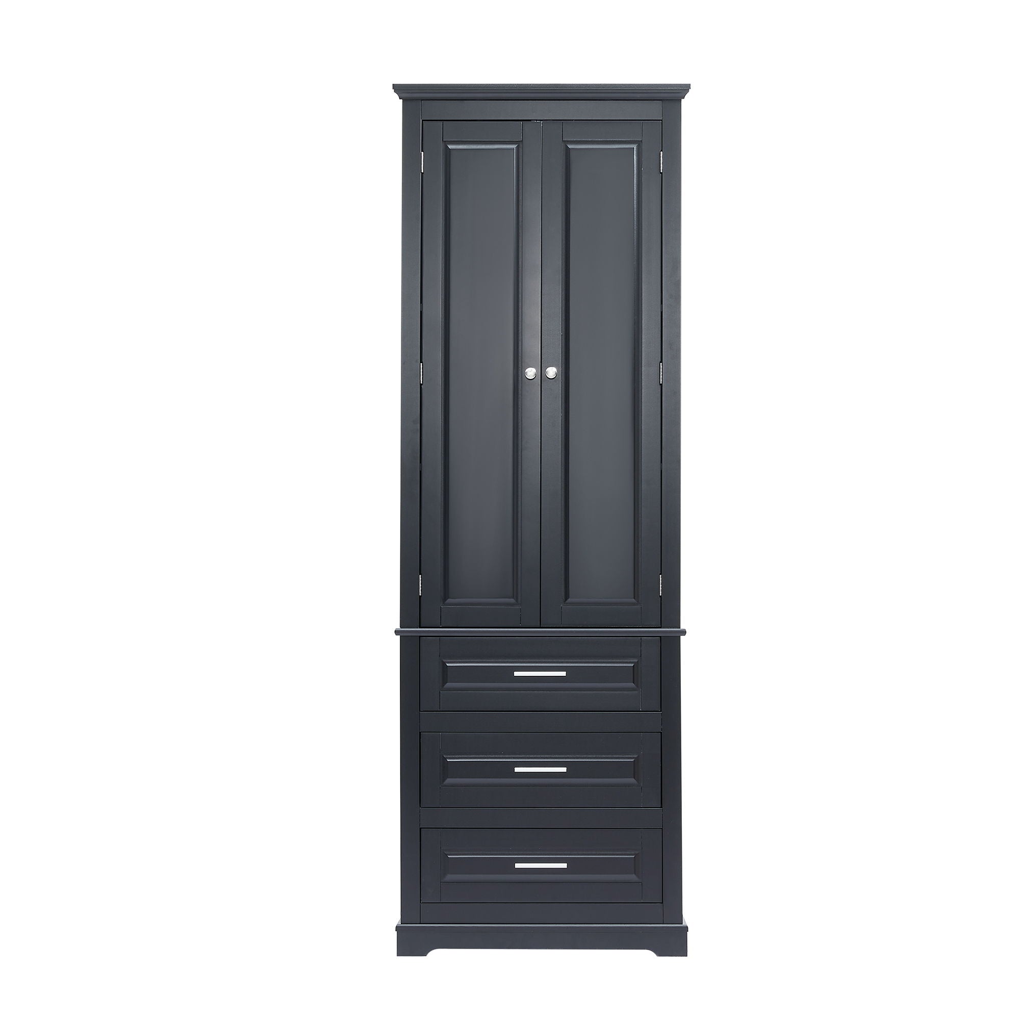 Storage Cabinet With 3 Drawers For Bathroom