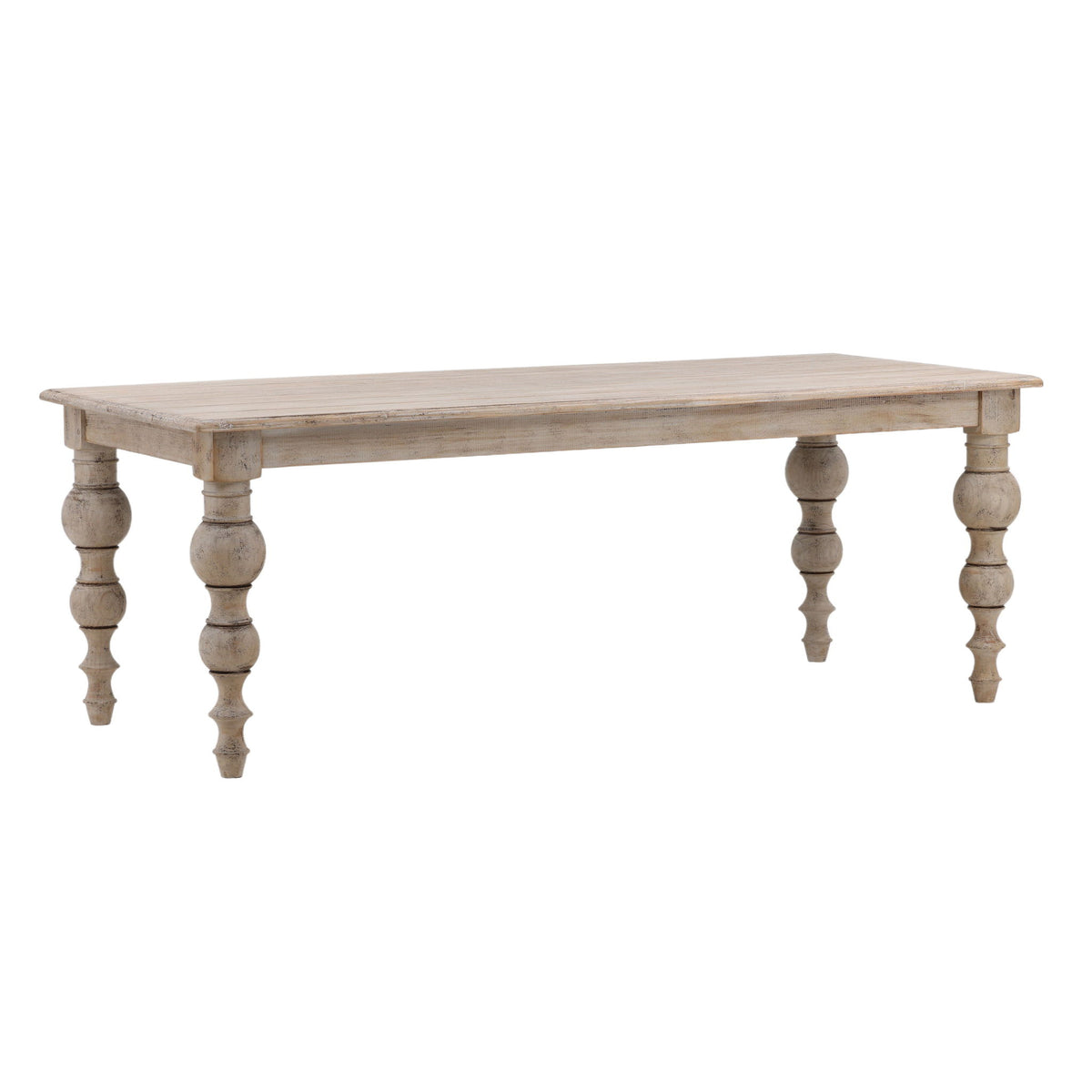 Merak - Dining Table 84" - Antique Weathered