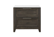 Mariah - Nightstand - Dark Brown